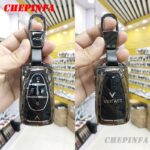 Zinc Alloy Car Key Case Cover For Vinfast VF6 VF7 VF8 VF9 Vinfast Key Chain Entry Remote Accessory