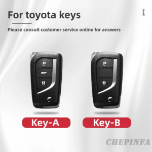 Metal car key case for toyota