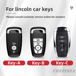 Metal car key case for Lincoln