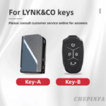 Zinc Alloy Car Key Case Cover For LYNK&CO Lynk Co 05 01 02 03 06 09 4 Button Auto Keychain Accessories