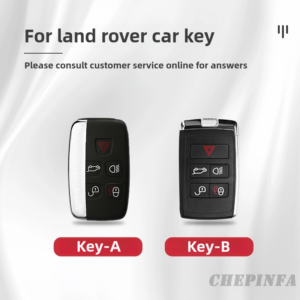 Metal car key case for land rover