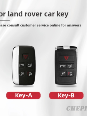 Metal car key case for land rover