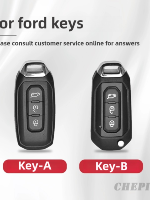 Metal car key case for ford