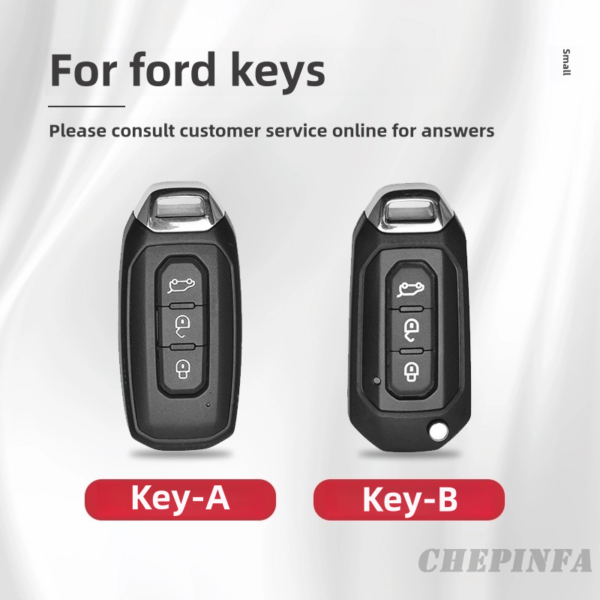 Zinc Alloy Car Key Case Cover For Ford Territory EV Equator Sport EcoBoost Protector Key Bag Shell Holder Auto Styling Accessories