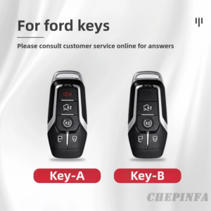 Metal car key case for ford