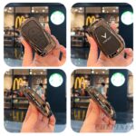 Zinc Alloy Car Key Case Cover For Vinfast VF6 VF7 VF8 VF9 Vinfast Key Chain Entry Remote Accessory