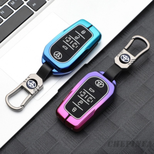 Metal car key case for toyota