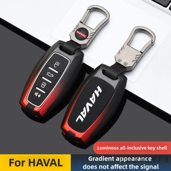 Zinc Alloy Car Key Case Cover For Great Wall Haval Jolion F7 H9 H6 H2 F7X F7H H8 H3 H4 H1 H5 H7 F5 M4 M6 H6-Coupe Dargo Jolion H2S GMW Jolyon