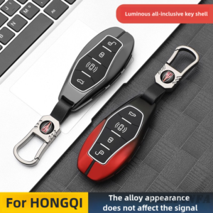 Metal car key case for Hongqi