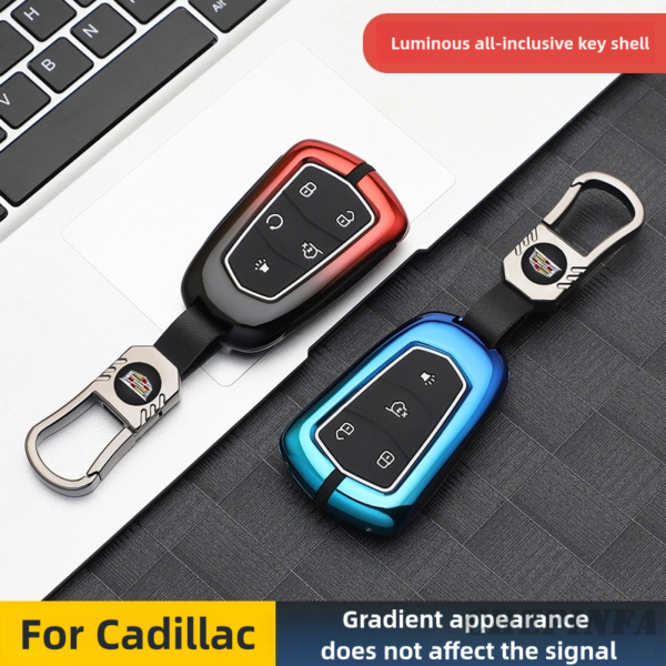 Zinc Alloy Car Key Case Cover For Cadillac XT4 XT5 XT6 CT4 CT5 CT6 CTS XTS ATS SRX keychain accessories