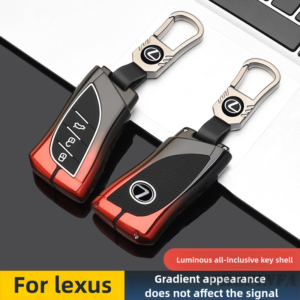 Metal car key case for lexus