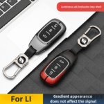 Zinc Alloy Car Key Case Cover For LEADING IDEAL Lixiang ONE Li Key Case Shell Keychian Auto Accessories