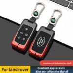 Zinc Alloy Car Key Case Cover For Land Rover Range Rover Evoque Discovery Sport Velar For Jaguar XE XF E-Pace F-Pace Accessories