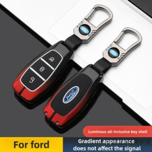 Metal car key case for ford