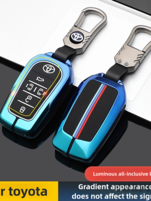 Zinc Alloy Car Key Case Cover For Toyota Noah Voxy Trunk 2022 2023 2024 Alphard 2020 2021