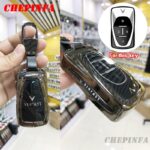 Zinc Alloy Car Key Case Cover For Vinfast VF6 VF7 VF8 VF9 Vinfast Key Chain Entry Remote Accessory