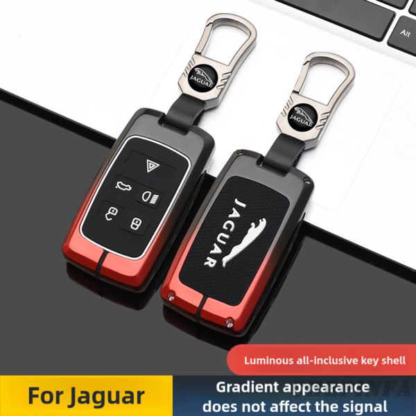 Zinc Alloy Car Key Case Cover For Jaguar E-Pace F-Pace F-Type XE XF XJ A9 A8 A9 X8 XFL XJL Inter Accessories