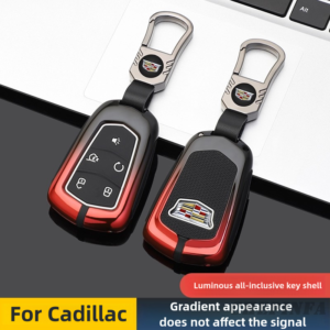 Metal car key case for cadillac