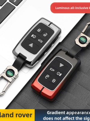 Zinc Alloy Car Key Case Cover For Land Rover Range Rover Evoque Discovery Sport Velar For Jaguar XE XF E-Pace F-Pace Accessories