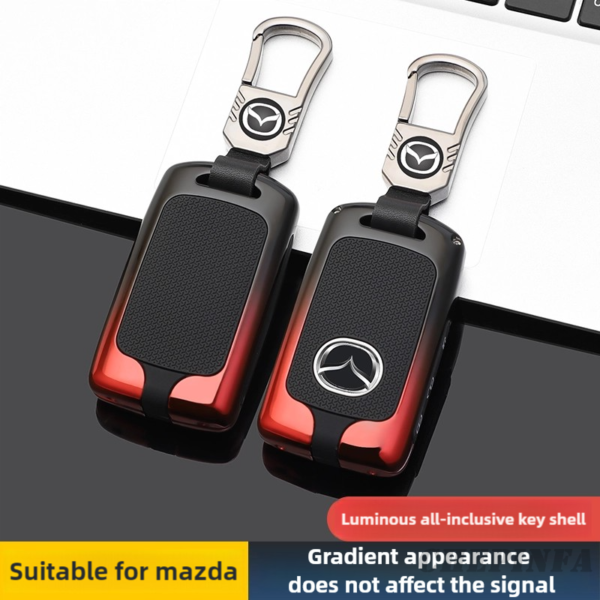 Zinc Alloy Car Key Case Cover For Mazda 3 Alexa CX30 CX-4 CX5 CX-5 CX8 CX-8 CX-30 CX9 CX-9 Protector Fob Accessories