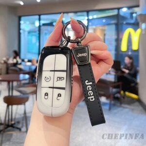 Metal car key case for JEEP