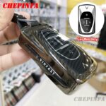 Zinc Alloy Car Key Case Cover For Vinfast VF6 VF7 VF8 VF9 Vinfast Key Chain Entry Remote Accessory