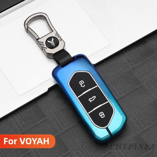 Zinc Alloy Car Key Case Cover For Voyah Free 2022 2023 2024 2025 Voyah Dreamer Free 2022 2023 Accessories