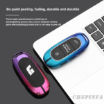 Zinc Alloy Car Key Case Cover For LI XIANG MEGA MAX MPV 2024 Car remote control protective case key chain set