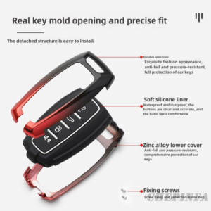 Metal car key case for haval