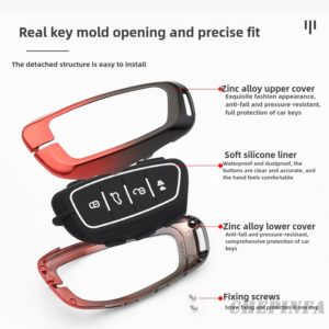 Metal car key case for haval