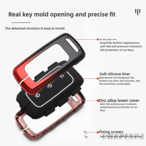 Metal car key case for geely galaxy