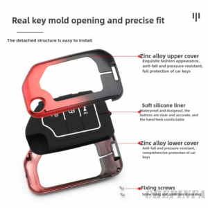 Metal car key case for Jeep