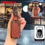 Zinc Alloy Car Key Case Cover For Vinfast VF6 VF7 VF8 VF9 Vinfast Key Chain Entry Remote Accessory