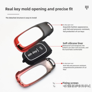 Metal car key case for Li