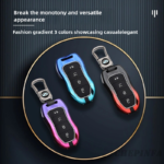 Zinc Alloy Car Key Case Cover For  Geely Tugella 2020 Boyue Atlas Pro Gili Tugella Key Protector Keychain Accessories