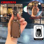 Zinc Alloy Car Key Case Cover For Vinfast VF6 VF7 VF8 VF9 Vinfast Key Chain Entry Remote Accessory