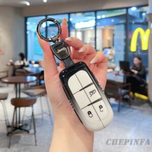 Metal car key case for JEEP